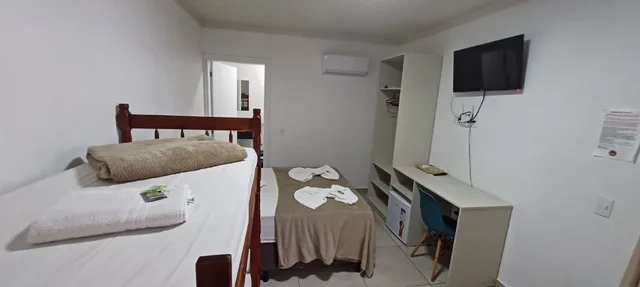 Family, 1 Double and 2 Bunk Beds، Pousada Brisa Parque 3/10