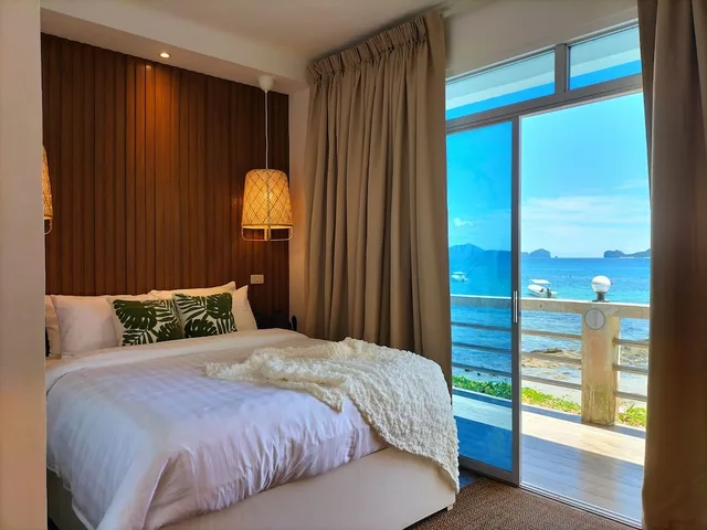غرفة قياسية بسرير مزدوج بإطلالة على البحر، Orange Pearl Beach Resort 3/10