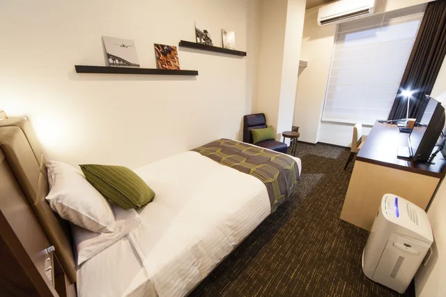 غرفة قياسية بسرير نصف مزدوج لغير المدخنين، Hotel Mystays Haneda 2/4