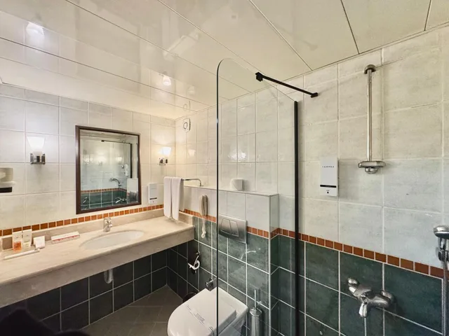 جناح جونيور بسرير كينج وسرير فردي بشرفة مع أريكة، Best Western Plus Khan Hotel 9/10