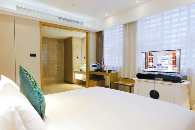 غرفة تنفيذية بسرير كوين، Paco Hotel Guangzhou Tiyu Xilu Metro Branch 1/10