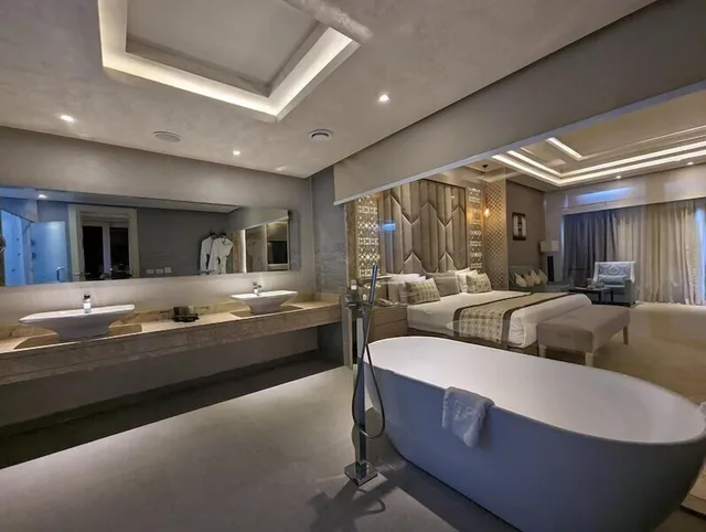 جناح بسريرين منفصلين بجاكوزي، KaiSol Romance Resort Sahl Hasheesh Adults Only 16+ 8/8