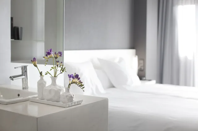 غرفة قياسية بسريرين منفصلين، Hotel Masmonzon 10/10