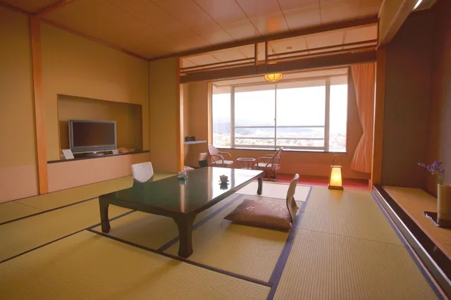 غرفة يابانية بإطلالة على الجبل، Hotel Kaminoyu Onsen 4/5