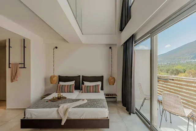 3 Bedrooms, Maisonette, 2 Queen Beds, Trundle Bed، Cooks Club Hersonissos - Adults Only 4/10