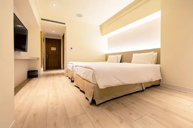 غرفة كلاسيكية بسريرين منفصلين، Hotel Tainan 2/6