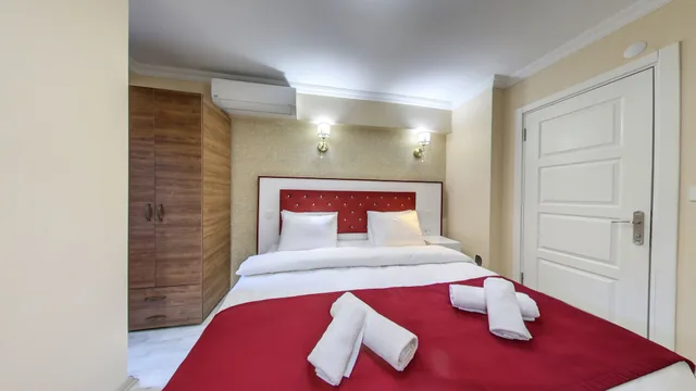 غرفة عائلية بإطلالة على المدينة، Cihangir Palace Hotel 5/10