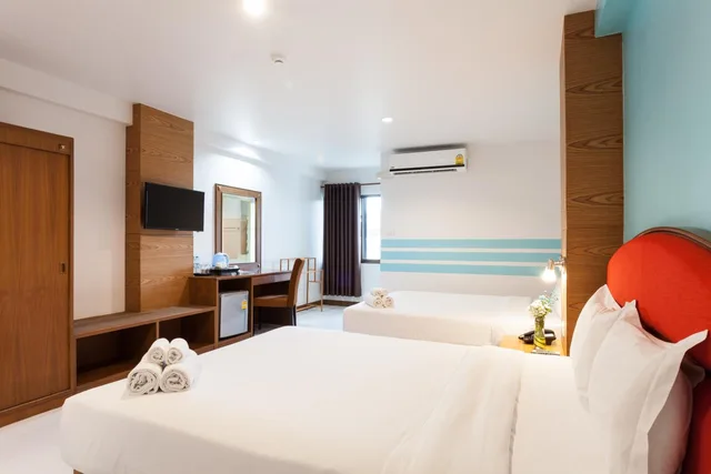 غرفة عائلية بسريرين كوين، We Briza Hotel Chiangmai 1/3