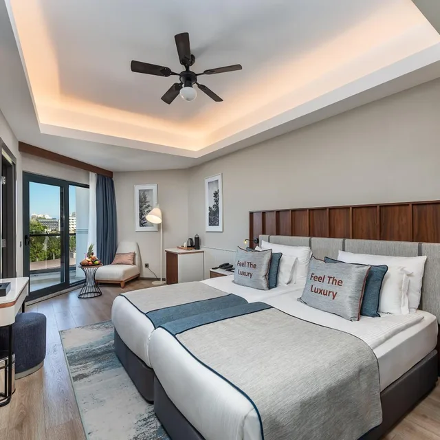 Room, Double or Twin Bed, Side Sea View، Seaden Quality Resort and Spa 4/10