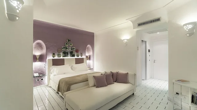 غرفة سوبيريور بإطلالة على الحديقة بشرفة، Therasia Resort Sea And Spa 4/5