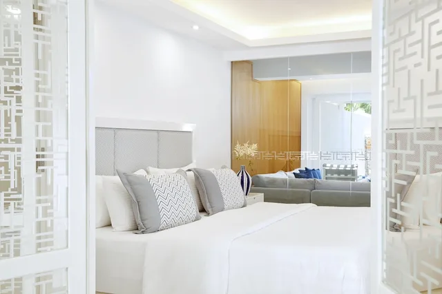Villa, Twin Beds, Beach Front, 2 Sofa, Hot Tub، Minos Imperial Luxury Beach Resort and Spa Milatos 1/2
