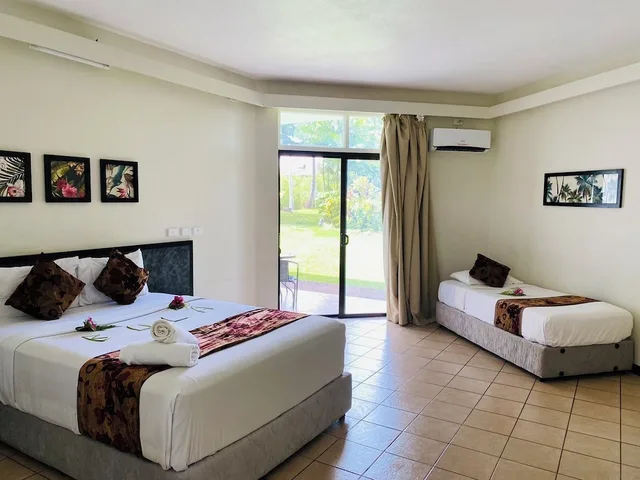 غرفة ديلوكس بسرير فردي بإطلالة على الحديقة، Hotel Oasis 1/3