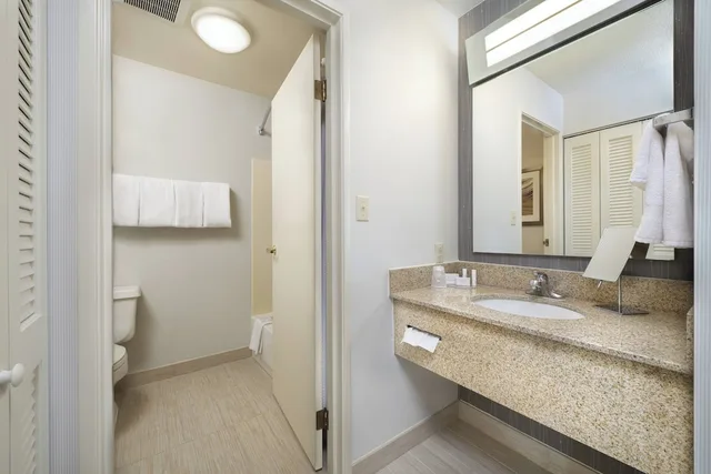 جناح بسرير كينج بغرفة نوم واحدة مع أريكة، Courtyard Mishawaka-University Area 5/5