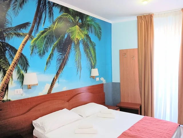 غرفة بسرير كوين بشرفة، Hotel Riviera Fiumicino 6/9