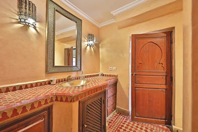 جناح بسرير مزدوج، Riad Zayane 3/4