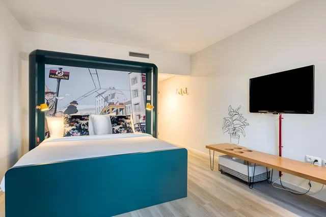 غرفة سوبيريور بسرير كوين، B&B Hotel Brussels Centre Louise 2/2