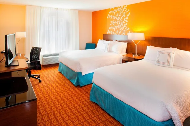 غرفة بسريرين كوين لذوي الإعاقة، Fairfield Inn Suites By Marriott Atlanta Gwinnett Place 1/3
