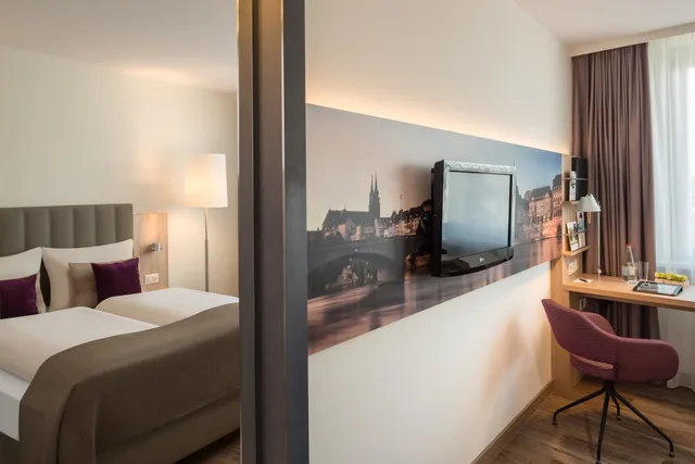 غرفة سوبيريور بسرير مزدوج، Essential By Dorint Basel City 2/4