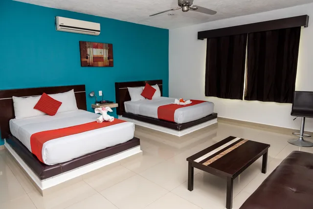 غرفة قياسية بسريرين مزدوجين، Hotel Playa Encantada by Kavia 2/10