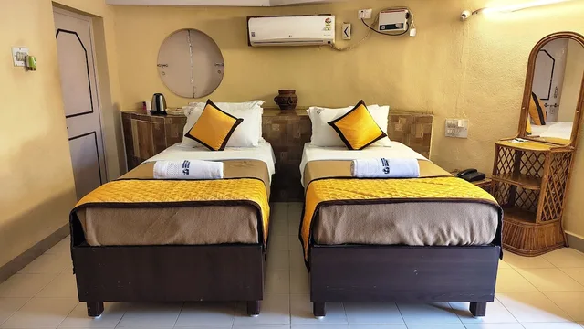 كوخ بسرير فردي بإطلالة على الحديقة، KISHKINDA HERITAGE RESORT 5/8
