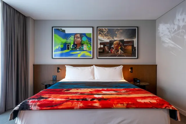 غرفة متصلة بريميوم بغرفتي نوم، The Adnate Perth - Art Series 3/9