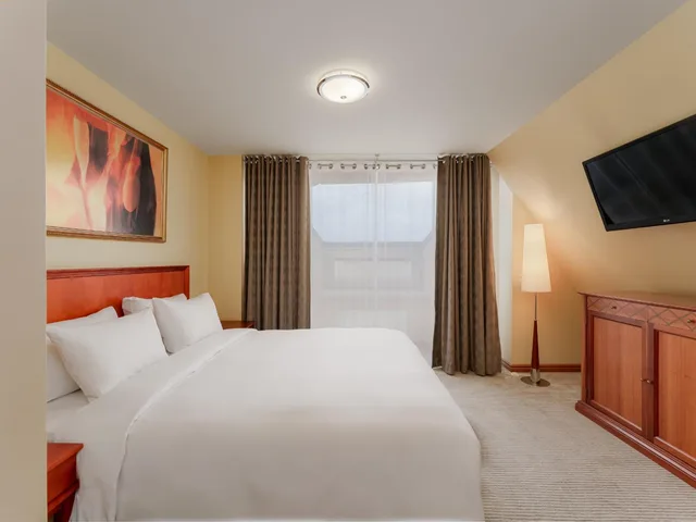جناح رئاسي بسرير كوين بشرفة، Radisson Blu Ridzene Hotel, Riga 2/4