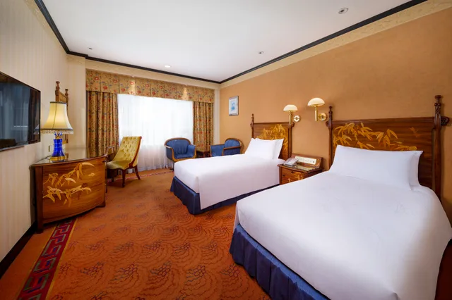 غرفة ديلوكس بسرير مزدوج أو سريرين منفصلين، Lisboa Hotel Macau 2/2