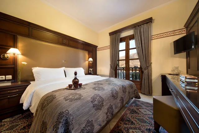 غرفة سوبيريور بانورامية بسرير مزدوج أو سريرين منفصلين، Hotel Kastraki 1/3