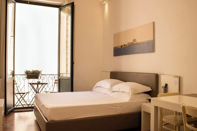 استوديو بسرير مزدوج بشرفة، Badia Nuova Residence 6/10