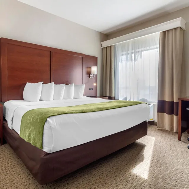 Suite, King Bed, Hot Tub, Comfort Suites Omaha East-Council Bluffs 1/3