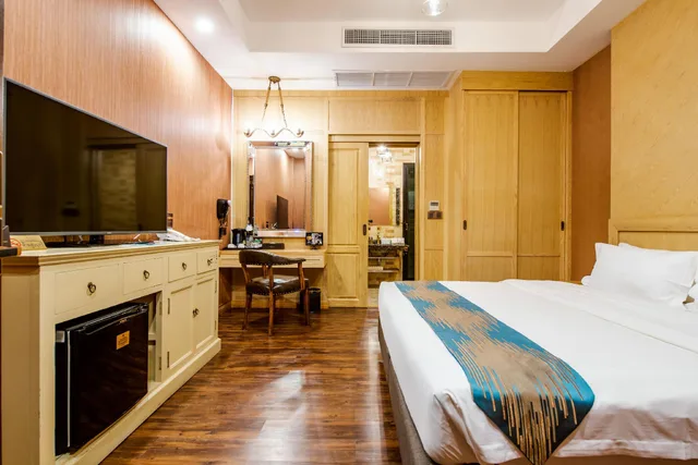 غرفة قياسية بسرير كوين، Khum Damnoen Resort 1/1
