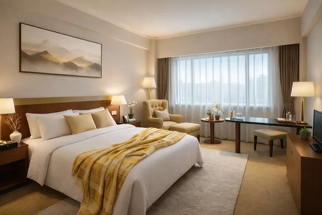 Club, Single, Queen Bed, City View, Kunming Jin Jiang Hotel 1/1