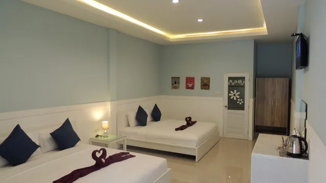 غرفة عائلية بسريرين كينج، Blue Moon Samet 1/2