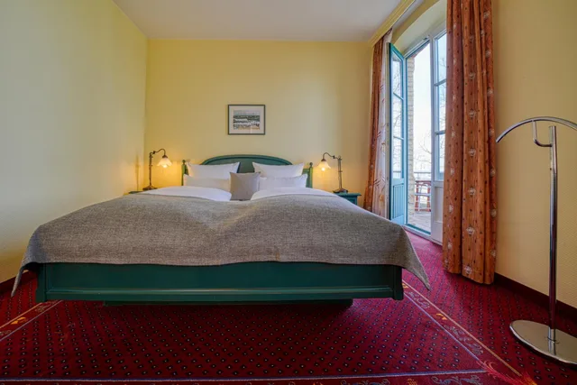 غرفة سوبيريور بسرير مزدوج بإطلالة على البحر، Hotel Seeblick Wismar 7/10