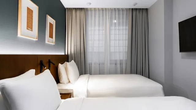 غرفة قياسية بسريرين منفصلين، The Prima Hotel Jongno 3/6