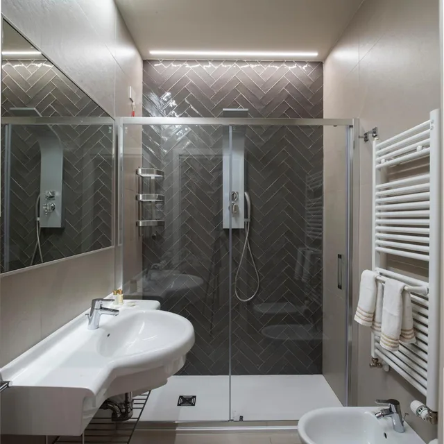 غرفة بريميوم بسرير مزدوج أو سريرين منفصلين، Hotel Cavour 3/4