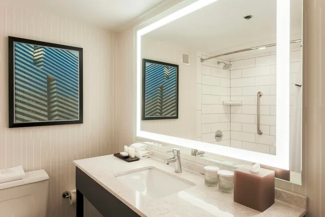 غرفة بسرير كينج، Embassy Suites by Hilton Dallas Love Field 2/3