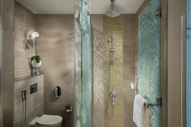شقة بسريرين منفصلين وسريرين كينج بإطلالة على البحر بـ3 غرف نوم، Beach Rotana Residences 6/8