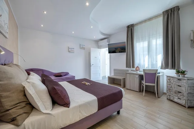 غرفة كبيرة بسرير مزدوج، Hotel Soffio D'estate 3/8