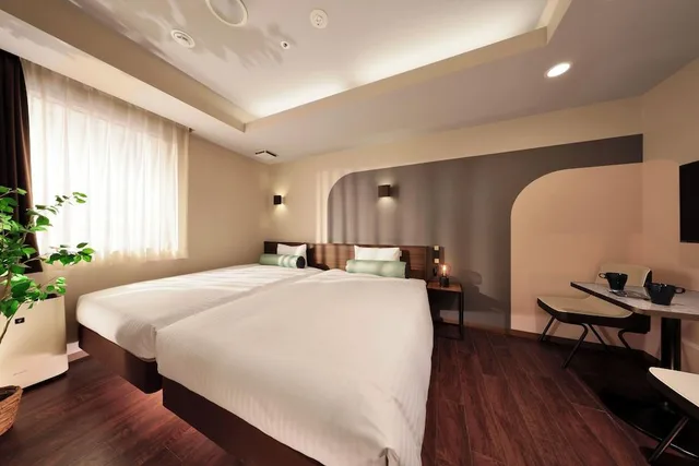 Semi Room, Deluxe, 2 Semi Double Beds، Tanimachi Luxe Hotel 2/2