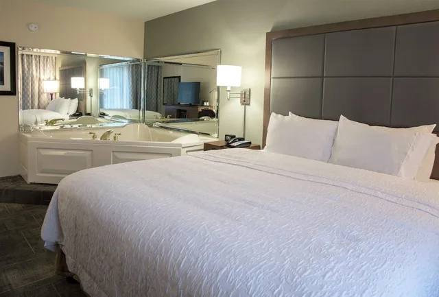 غرفة بسرير كينج بحوض جاكوزي، Hampton Inn Hartwell 1/2