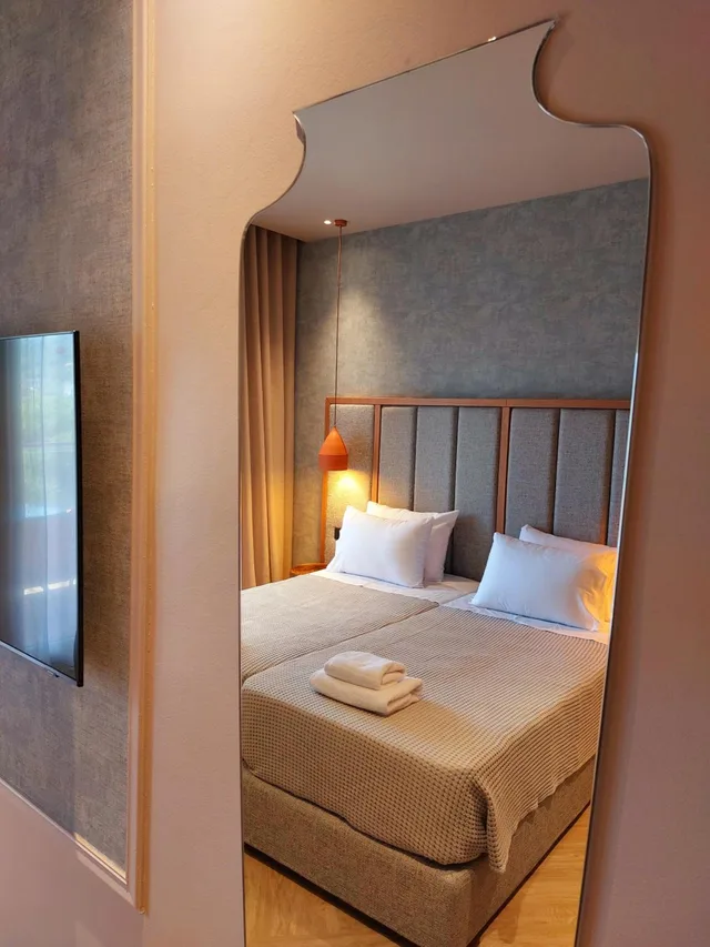 غرفة سوبيريور بسرير مزدوج بإطلالة على البحر، Coral Beach Hotel 9/10