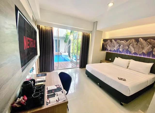 غرفة ديلوكس بسرير كوين، Nite Day Residence Alam Sutera 1/2