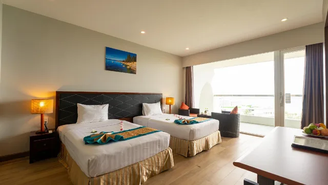 غرفة غراند بإطلالة على البحر، Sandunes Beach Resort Spa 1/1