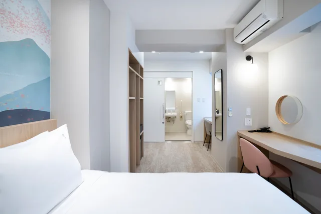 غرفة بسريرين منفصلين لذوي الإعاقة، Garner Hotel Kyoto Shijo Karasuma by IHG 1/2