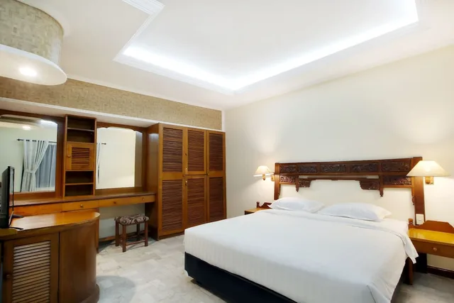 غرفة قياسية بسرير كينج بإطلالة على الحديقة، Bali Bungalo Hotel 4/10