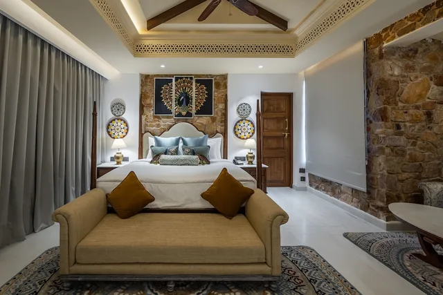 فيلا فاخرة بسرير فردي، Juna Mahal Jungle Resort Ranthambore 1/1