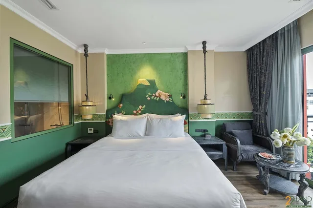 غرفة بريميوم بسرير كينج، 22Land Heritage Hotel & Retreat 2/9
