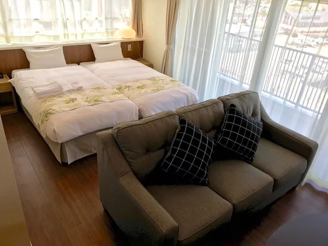 غرفة قياسية بسرير مزدوج وسرير فردي، Seaside Condominium Rana Chatan 8/10
