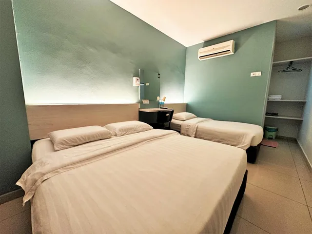 استوديو ثلاثي بسرير كوين وسرير فردي، De Uptown Hotel Damansara 2/3